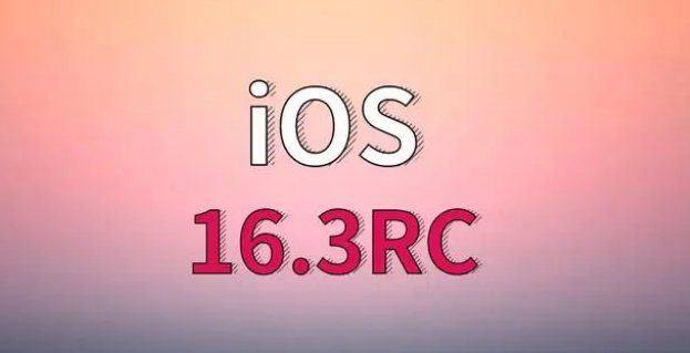 阿里苹果手机维修分享iOS 16.3 RC版升级_iOS 16.3 RC版一键刷机教程 